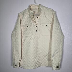 AG Gear Stain Repellent Windproof Snap Front Jacket Beige Women’s XL